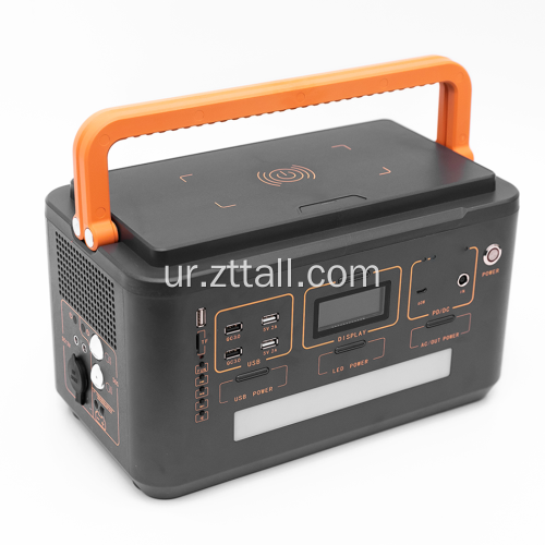 بیرونی استعمال کے لئے پورٹ ایبل سولر جنریٹر 500W